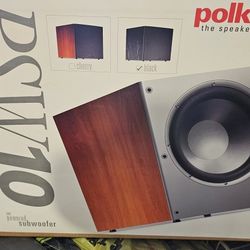 BRAND NEW (Open Box) Polk Audio 10" Powered Subwoofer - $85