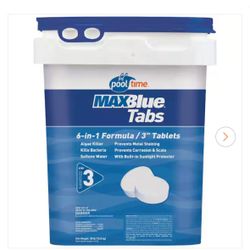 MAXBlue 35 lbs. 3 in. Pool Chlorinating Tablets