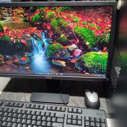 custom intel i5 windows 11 pc computer,16gb ram,wifi monotor, keyboard,mouse