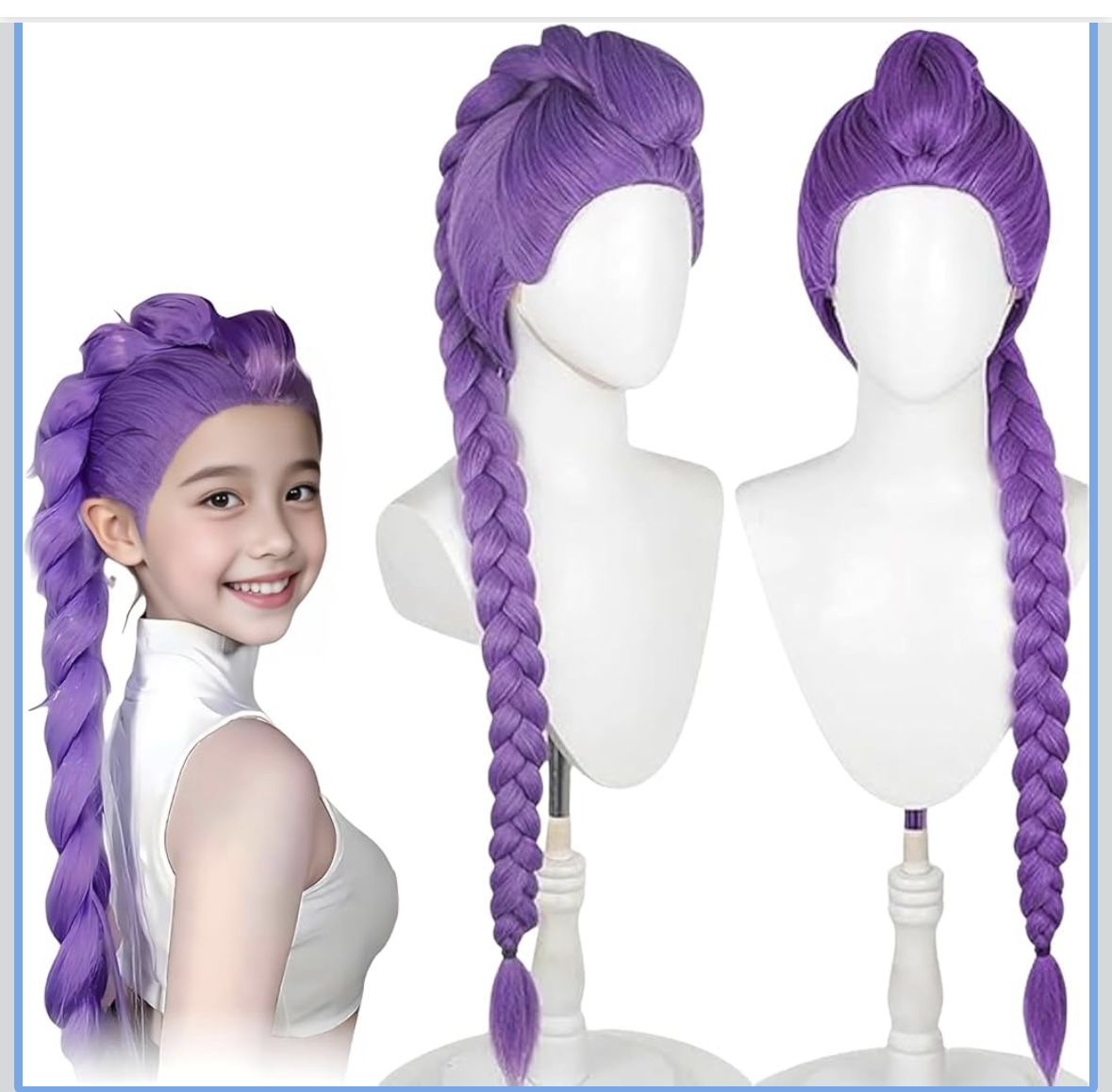 Purple Wig (Rumi) Wig