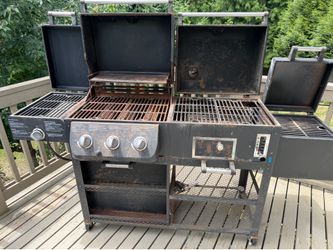 FREE Large, Professional Multi-Function Grill - Must Be Careful Moving (Upstairs Deck)