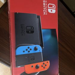 Nintendo Switch With Two Games