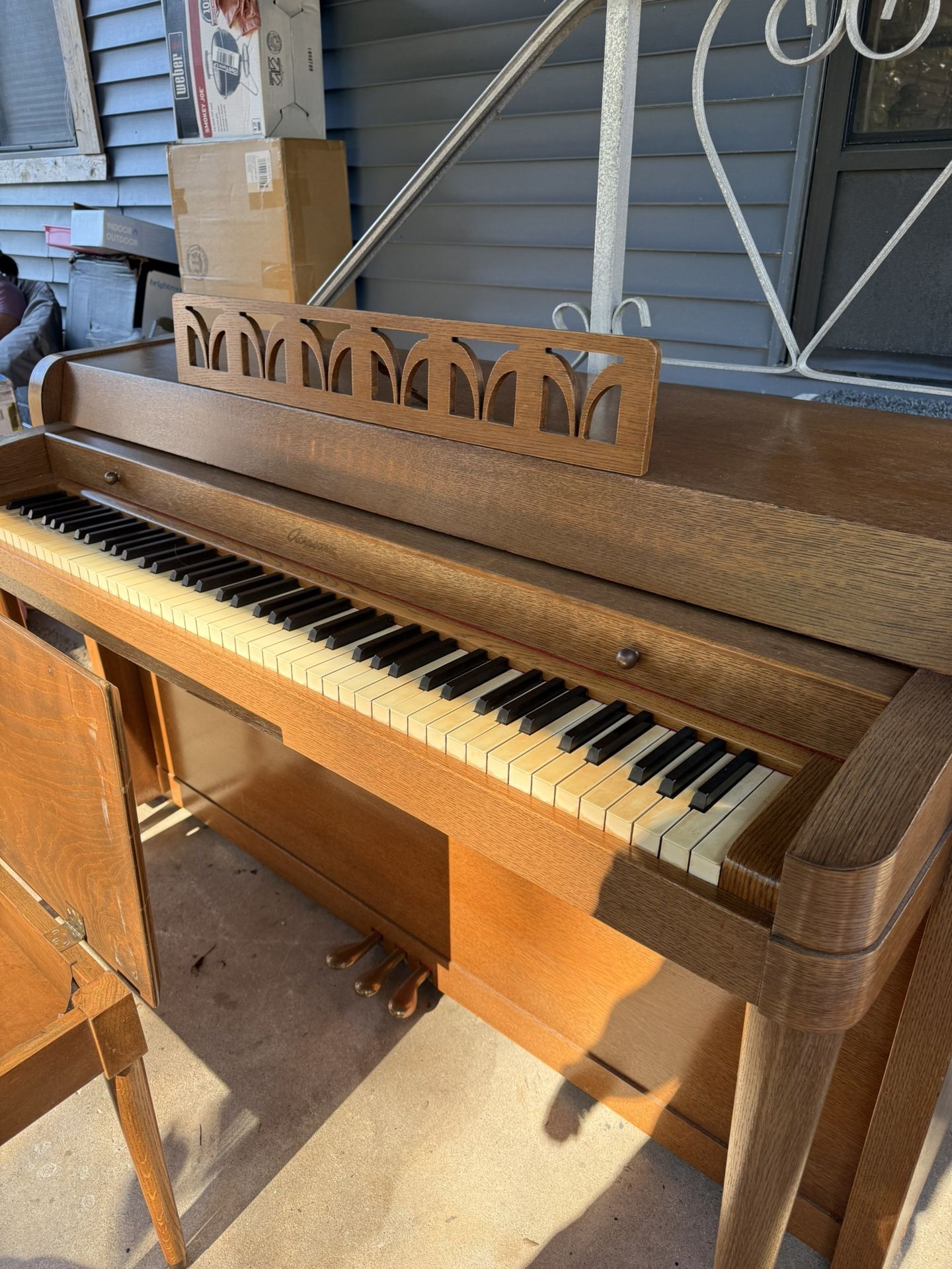 Piano With Bench Acrosonic