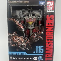 🤖 Transformers Studio Series 115 Double Punch Rise of the Beasts Hasbro NEW