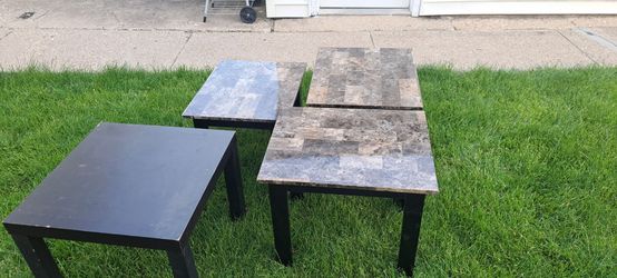 4 End Tables