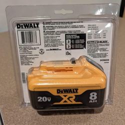 8AH Dewalt Battery