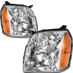 Brand New In The Box Factory Replacement Headlights. 2007 To 2013 Yukon 
