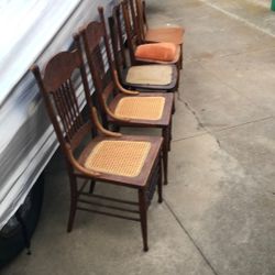 Wooden Chairs $10 Each