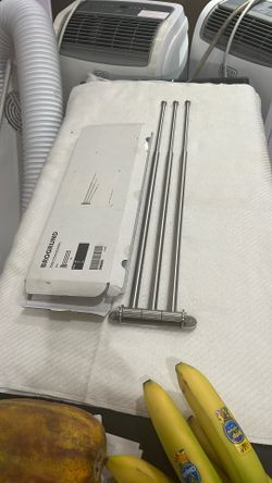 Newbrand Swive Towel Rack 25 Cm(10 Inch Iong)stainless With 3 Arm towel Bar Space Saving Wall Mounted Towel Holded With Hookrust Proof Swing Out Hange