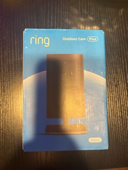 Ring Outdoor Cam Plus (Battery Operates) NEW SEALED