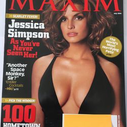 Maxim - Jessica Simpson Issue #103 July 2006