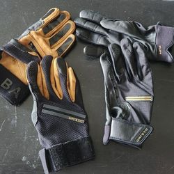 Warstic Batting Gloves (2 Pairs) Size Medium 