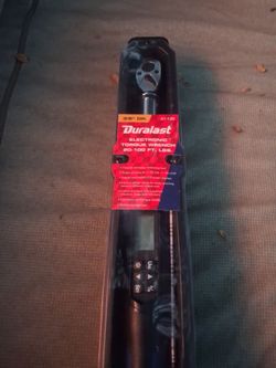Duralast 3/8 dr digital tourqe wrench