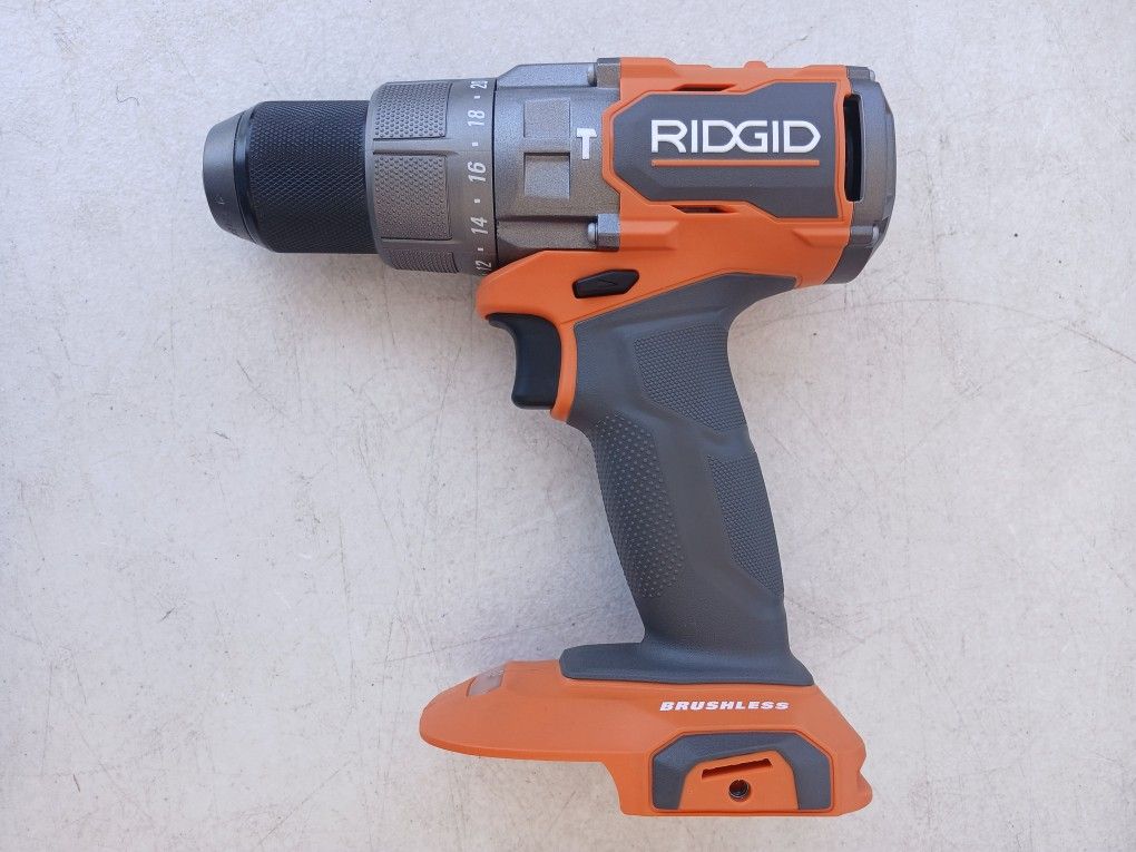 Roto Martillo Ridgid 18v Brushless Para Brocas De Media Solo Herramienta