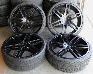Rims and Tires 22” 5x115 & 5x120