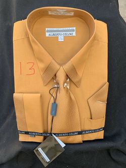 SALE Hand Tailored by ALBERTO CELINI 3pics Shirt