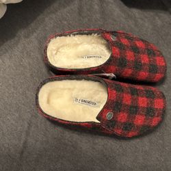 Birkenstock New Flannel Slide Slippers 