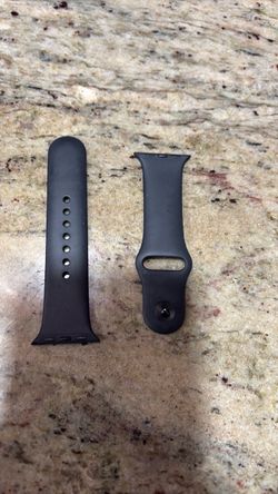 Original Apple Black Silicone Apple Watch Band