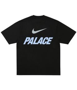 Palace x Nike Font Swoosh T-Shirt Black 