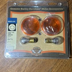 Harley Davidson OEM Multi-Fit Front Turn Signal Trim Ring Bullet