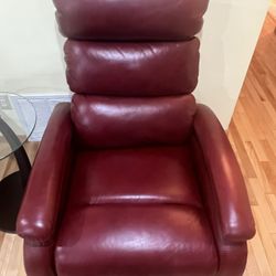 Kasala Store brand large reclining leather armchair