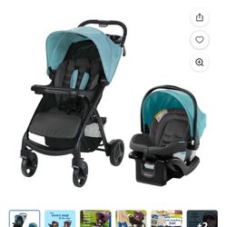 Graco Travel System (blue)