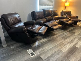 Can Deliver - Power Reclining Sofa and 2 Recliners