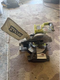 RYOBI 18V ONE+ 7-1/4” Cordless Miter Saw – Tool Only