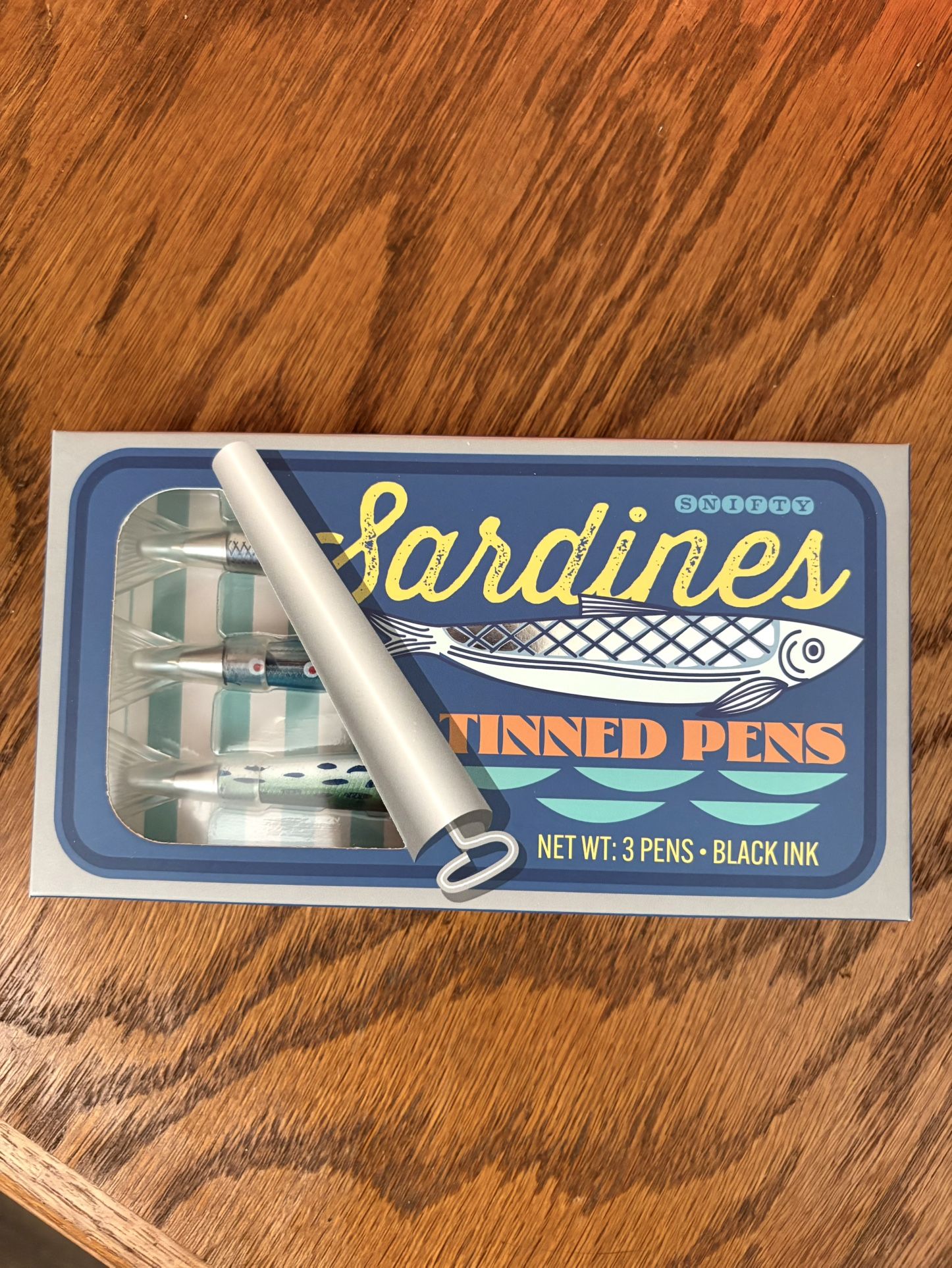 Sardine Novelty Ink Pen Set