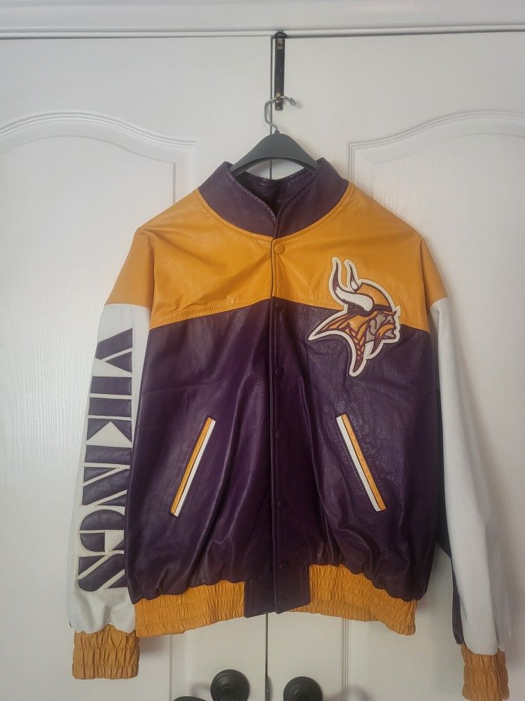 Mens NFL Leather Jacket