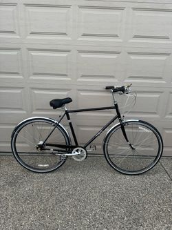 Public Commuter Bike Bicycle Black size XL