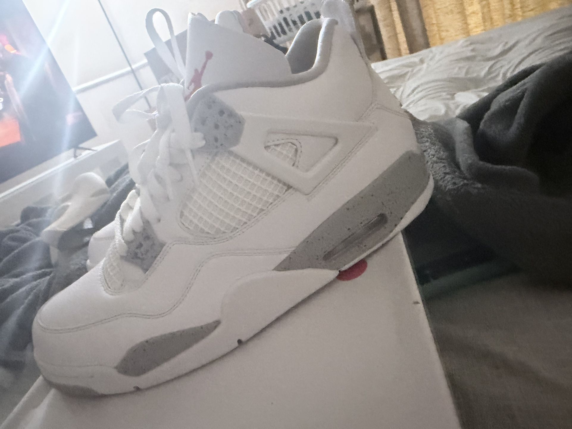 Air Jordan 4 White Oreo