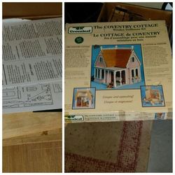 Wooden Dollhouse Kit
