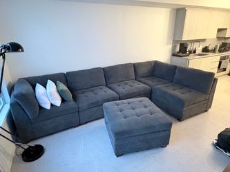 Couch - Modular Sectional 6-Piece - Thomasville Tisdale
