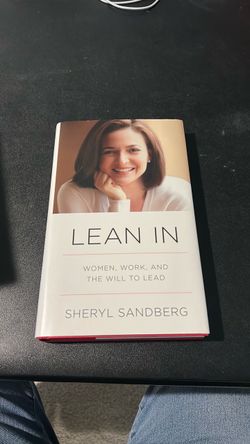 Lean In by Sheryl Sandberg Hardcover
