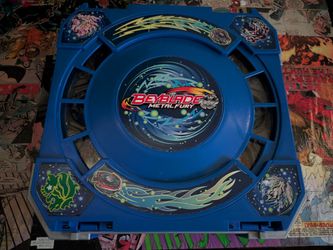 Beyblade lot w Storage and Stadium