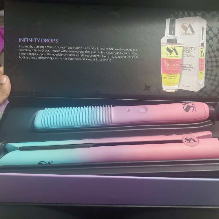 Straight Ahead Pro Bionic Straightener Gilder Set 