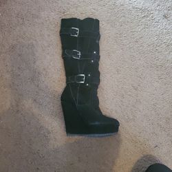 Bakers Platfrom Wedge Boots
