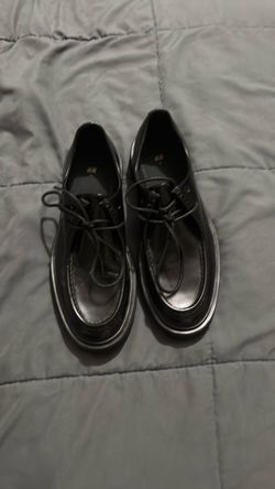 H&M black shoes (10M) men