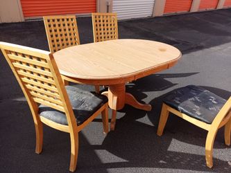 Kitchen Table With 6 Chairs