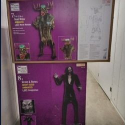 Halloween Props Boogie Man 200$ Each Marsh Monster  300$ Each Brand New In Box 