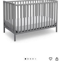 Crib With Mattress 