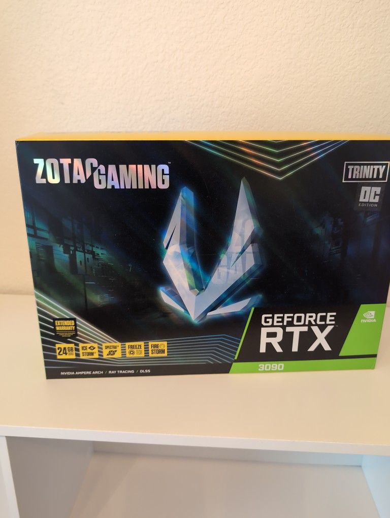 Zotac G-Force RTX 3090 Trinity Slightly Used With Box