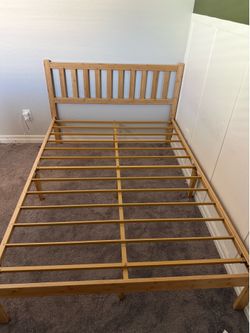 Full bed frame