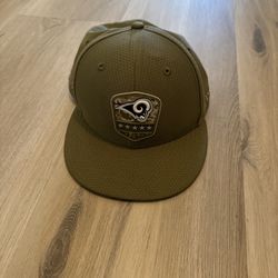 Rams New Era Cap 7-1/4 Size 