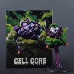 Dragon Ball Self-Destruct Cell GK special edition figure with exploding core accessory, anime collectible model display statue.