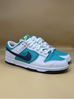Nike Dunk Low Retro White & Green Men's US 11 HF4850-345