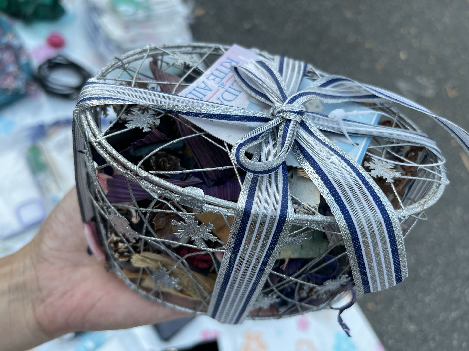 Dry Flower Decor Box