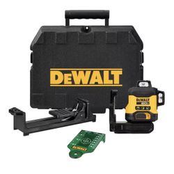 DeWalt 20V 3-Beam 360-Degree 3-Plane Laser Level (Tool Only)