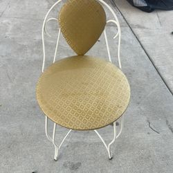 Small metal chair
